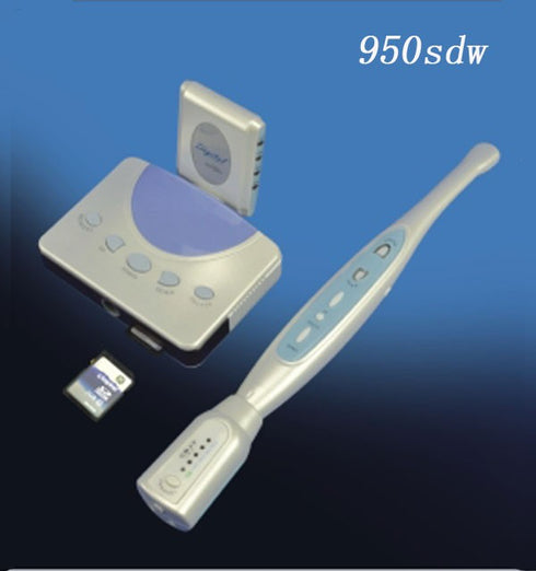 2.0 mega pixels wireless intraoral camera with SD card C950SDW