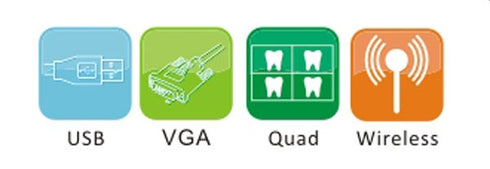 1.3 Mega pixels dental intra-oral camera C910