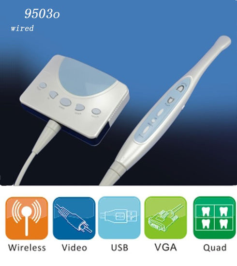 2.0 Mega pixels dental intra-oral camera(USB+VGA+Video plug) C9503O