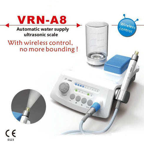 A8 Dental Ultrasonic Piezo Scaler Fiber Optic Handpiece with Automatic Water Supply EMS Tips
